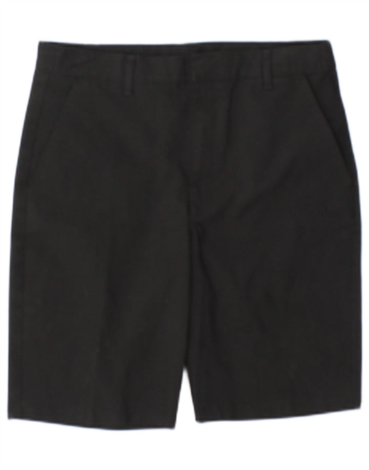 Pantaloni scurți chino Marks & Spencer pentru băieți 13-14 ani W30 poliester negru