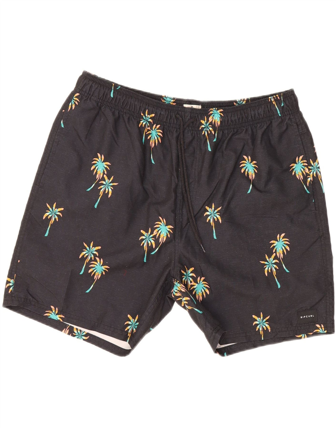 RIP CURL Mens Graphic Swimming Shorts XL Black Vintage Rip Curl and Second-Hand Rip Curl from Messina Hembry 