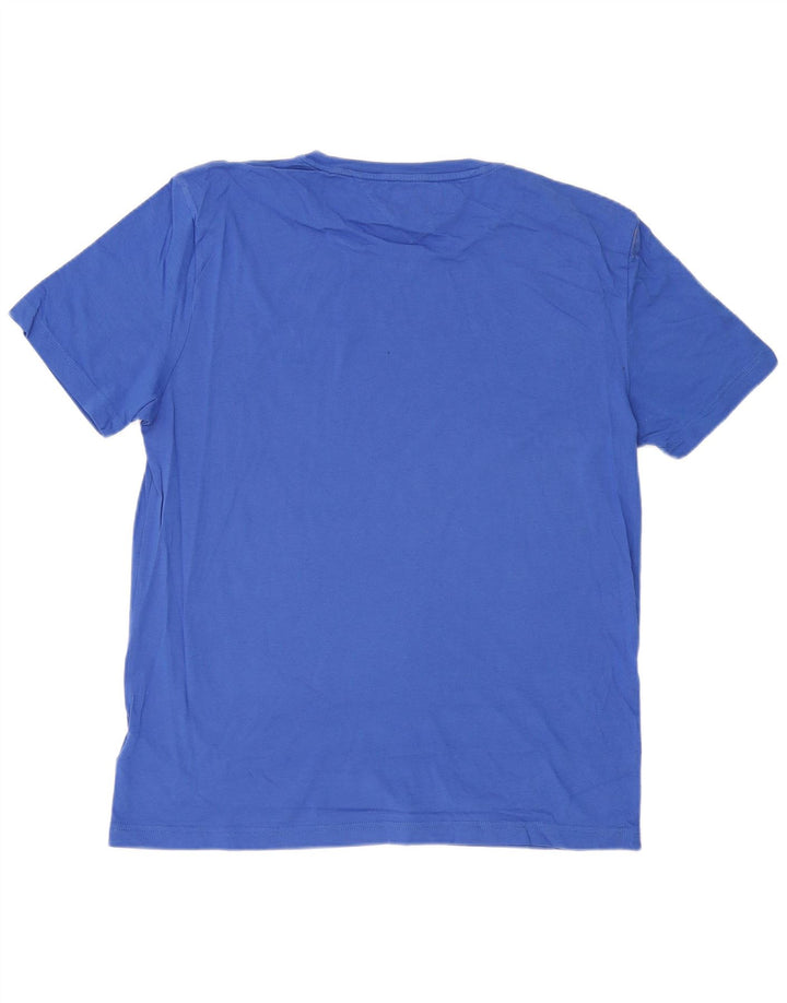 TOMMY HILFIGER Tricou grafic pentru bărbați Top 2XL Bumbac Albastru