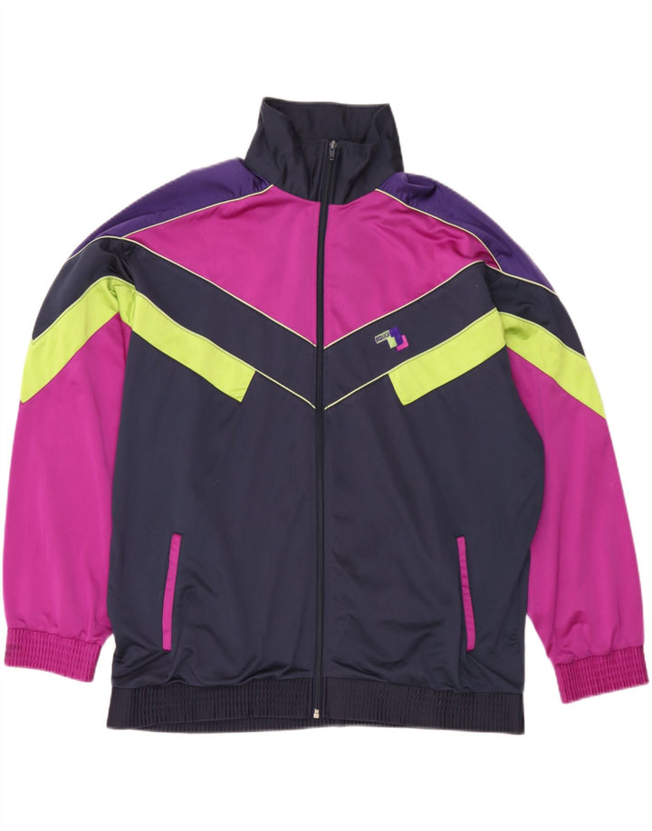 Jachetă de trening pentru bărbați Brugi, XL, albastru bleumarin, color block