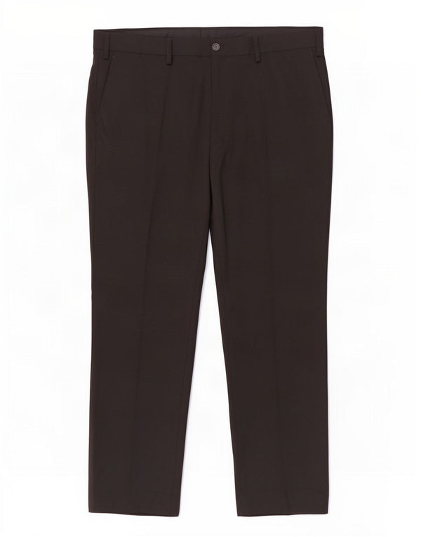 Pantaloni drepți croiți pentru bărbați Marks & Spencer W38 L31 negri