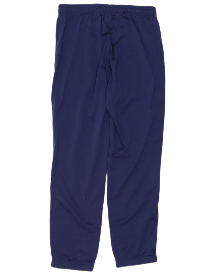 Pantaloni de trening Adidas pentru bărbați, poliester mediu albastru bleumarin