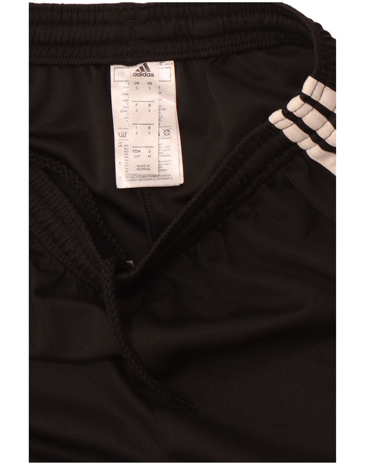 Pantaloni scurți sport Aeroready ADIDAS pentru femei UK 10 Poliester negru mic