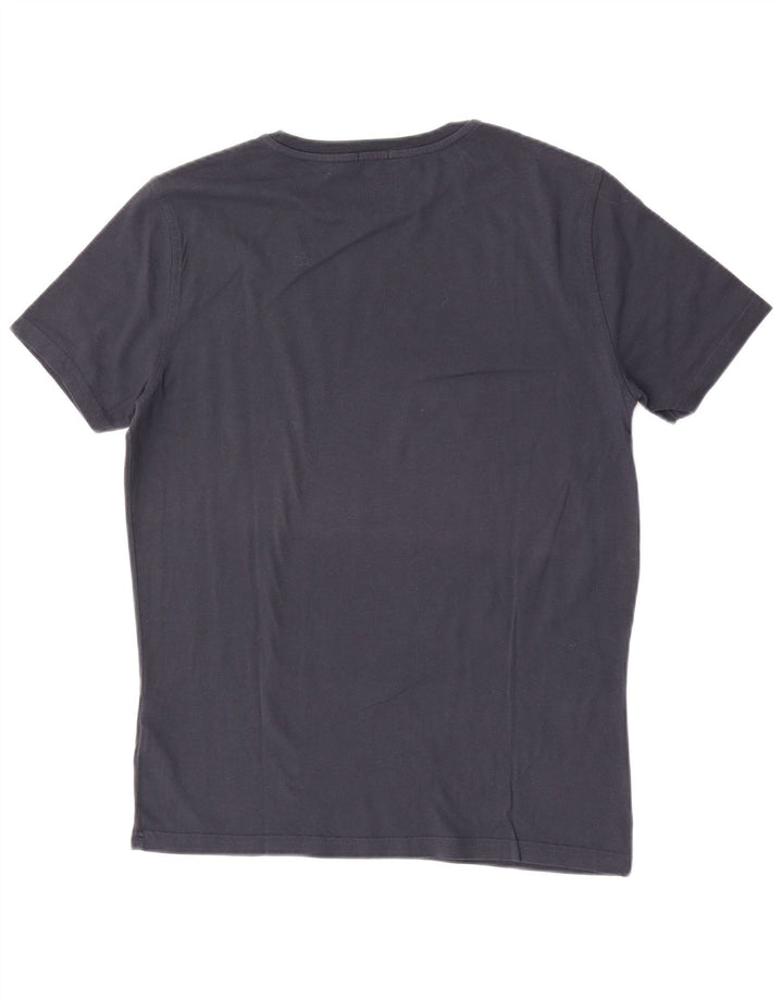 Tricou pentru bărbați Tommy Hilfiger Top mediu din bumbac bleumarin