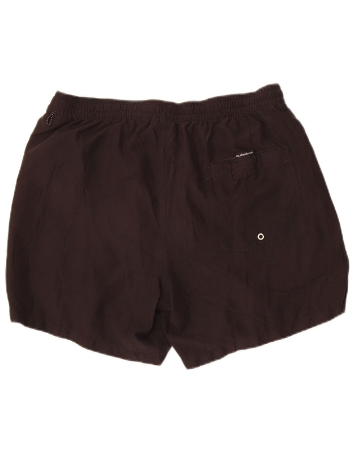 Pantaloni scurți de înot Quiksilver pentru bărbați, mari, negru, poliester