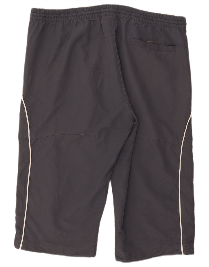Pantaloni scurți sport pentru bărbați Adidas Graphic Bermuda XL poliester gri