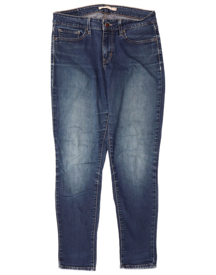 Blugi skinny de damă LEVI'S W28 L28 Bumbac albastru