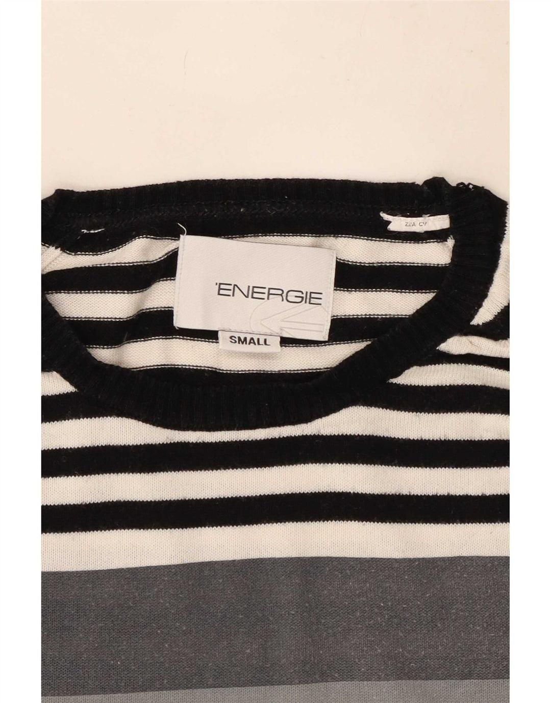 Pulover pentru bărbați Energie, cu gât crew, color block, gri mic