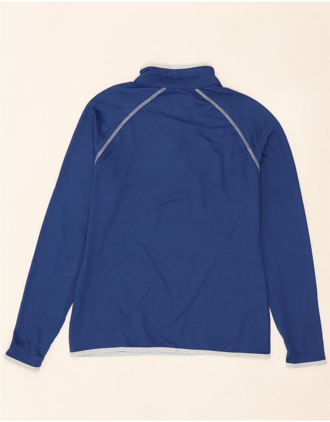 Top de trening NFL Colts, cu fermoar, cu gât, pentru femei, UK 16, mare, bleumarin