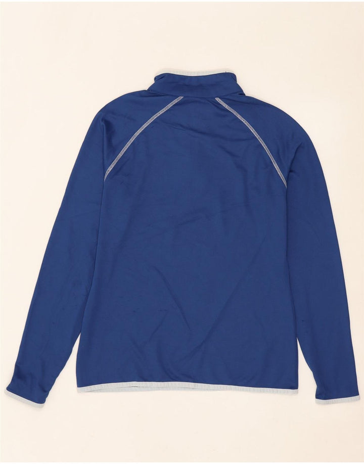 Top de trening NFL Colts, cu fermoar, cu gât, pentru femei, UK 16, mare, bleumarin