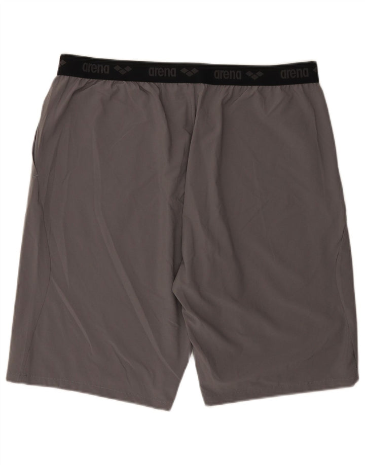 Pantaloni scurți sport pentru bărbați Arena 2XL poliester gri