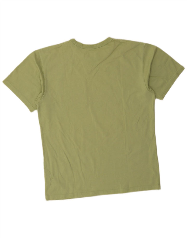 Tricou pentru bărbați Adidas Top, bumbac verde mediu