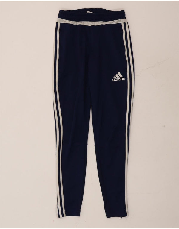 Pantaloni de trening Adidas Climacool pentru bărbați XS bleumarin poliester color bloc