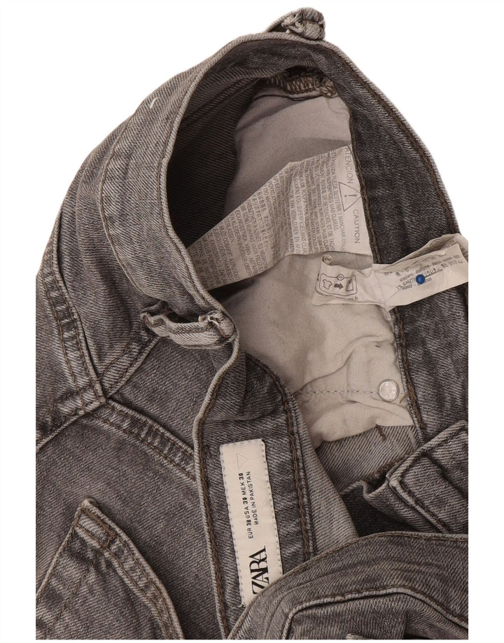 Blugi slim pentru bărbați Zara EU 38 Mici L30 L29 Bumbac gri