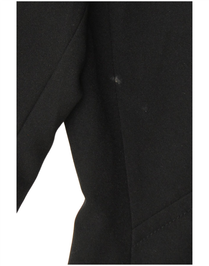 Jachetă pentru femei Bay, cu 1 nasture, din poliester negru, UK 14