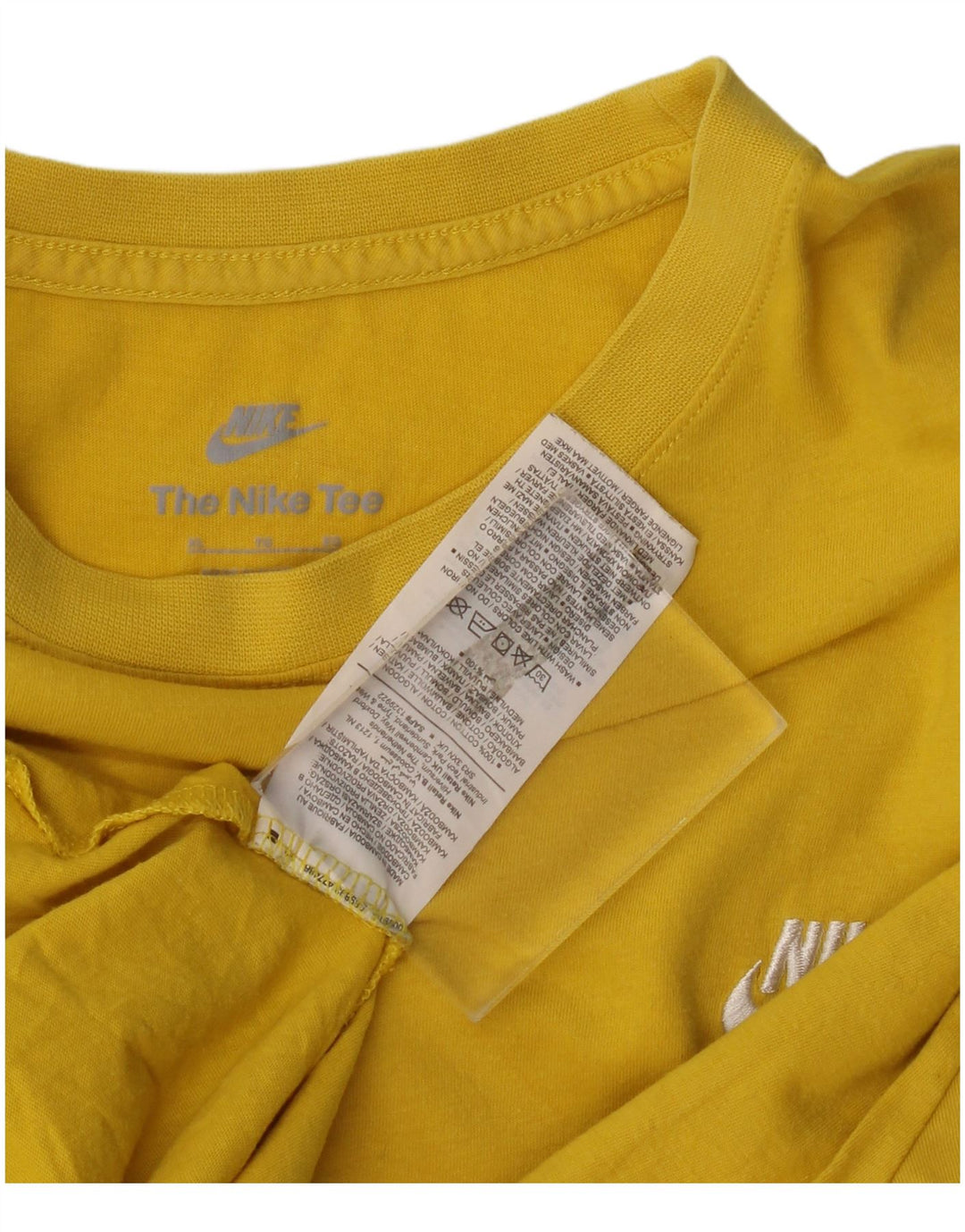 Tricou pentru bărbați Nike Top XL Bumbac galben