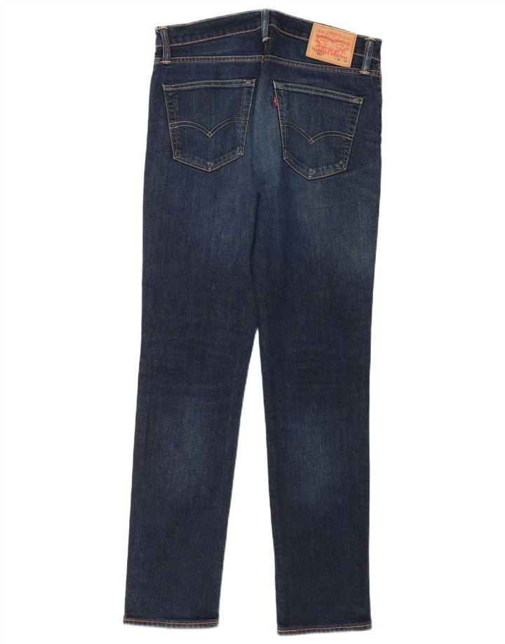 Blugi pentru bărbați Levi's 511 Slim W32 L34 Bumbac bleumarin