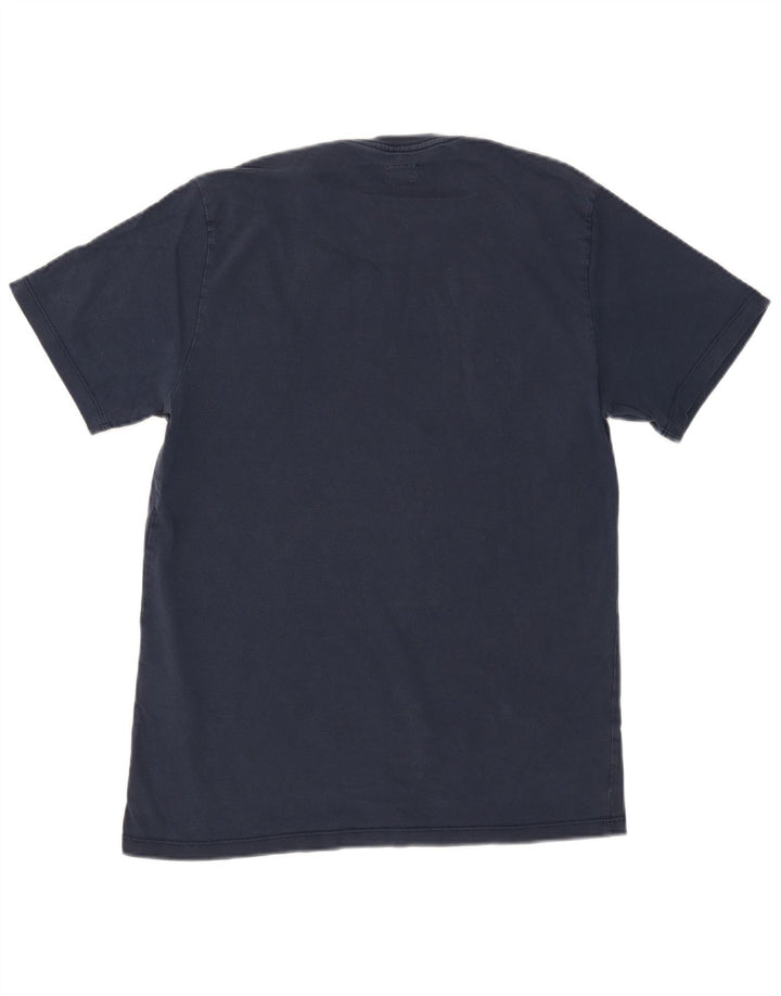Tricou pentru bărbați Levi's Top mediu din bumbac bleumarin