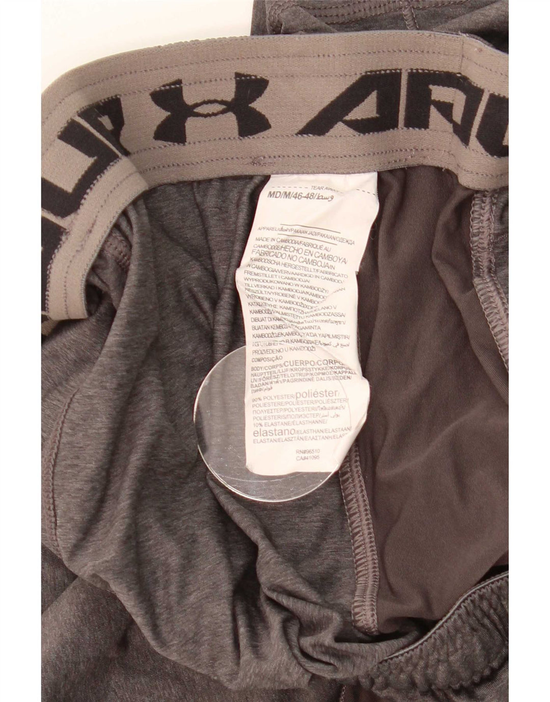 Pantaloni scurți sport Under Armour pentru bărbați, gri mediu, poliester