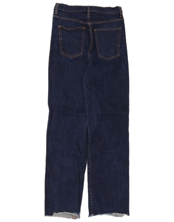 Blugi largi pentru femei cu talie înaltă Zara EU 38 Mici L28 L31 Bleumarin