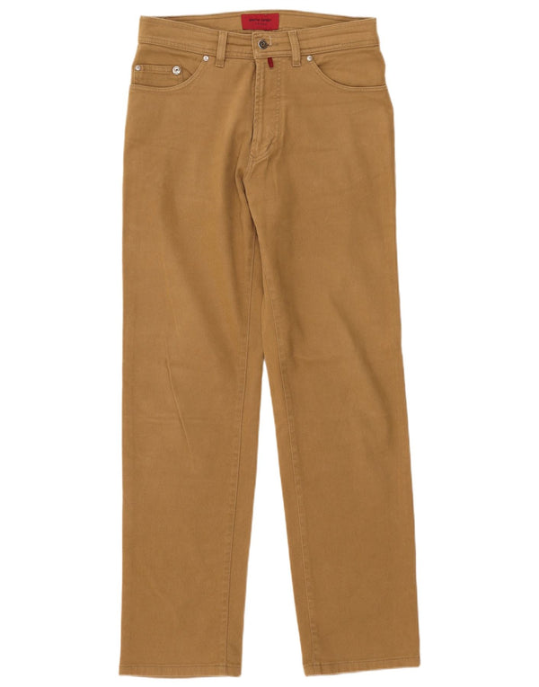 Jeans drept bărbați Pierre Cardin W32 L32 bumbac bej