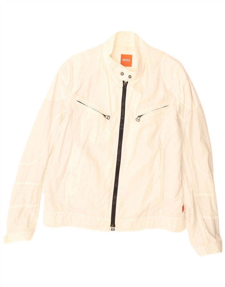 Jachetă utilitare pentru bărbați Hugo Boss EU 50 Large White