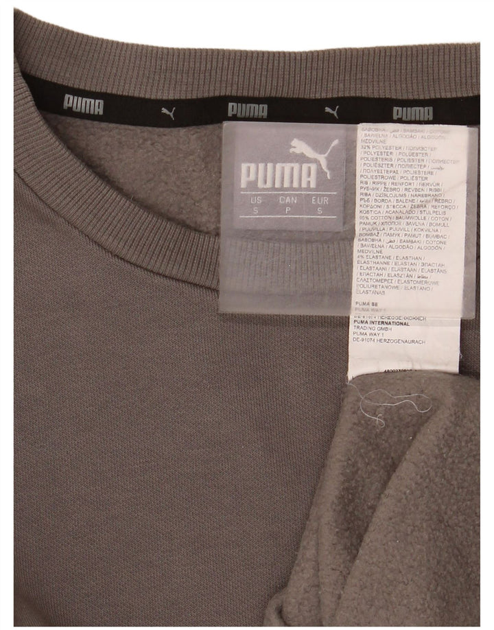Hanorac pentru bărbați Puma Jumper mic, gri, bumbac