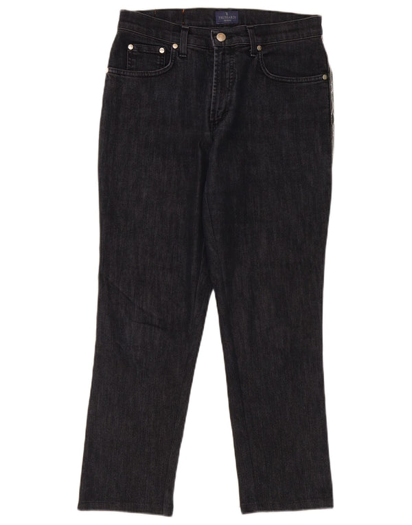 Trussardi blugi drepti pentru femei W28 L26 bleumarin