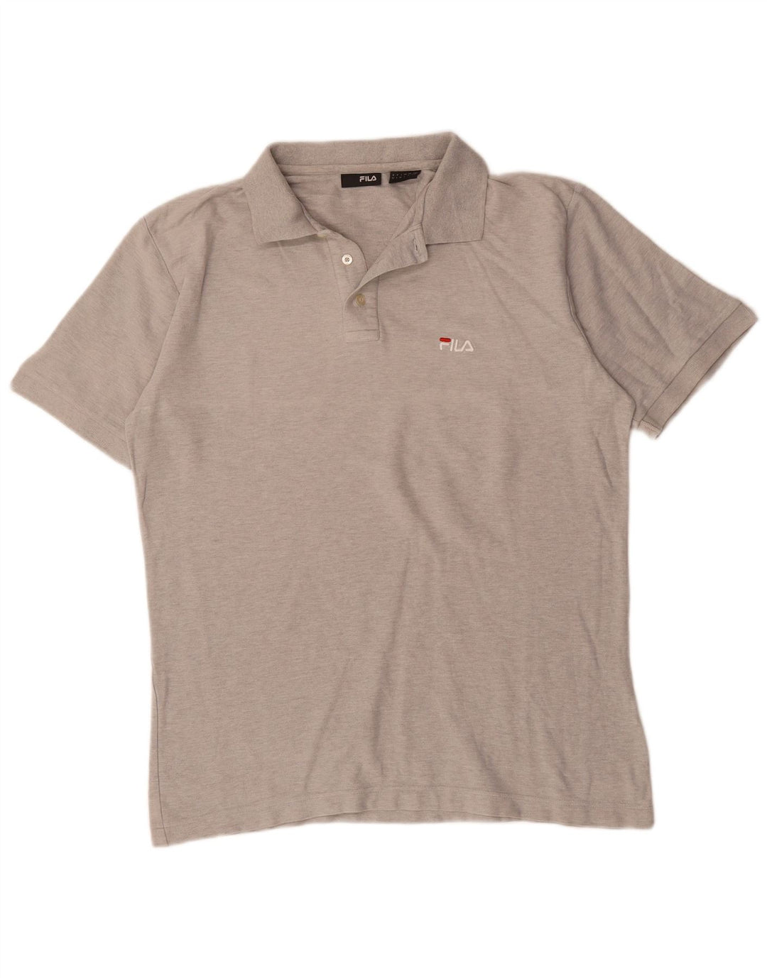 Tricou polo Fila pentru bărbați, mare, gri, bumbac