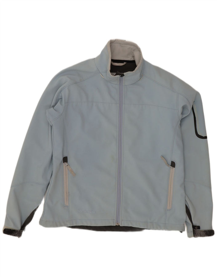 Jachetă Columbia pentru femei Interchange Windbreaker UK 16 mare albastru Colorblock
