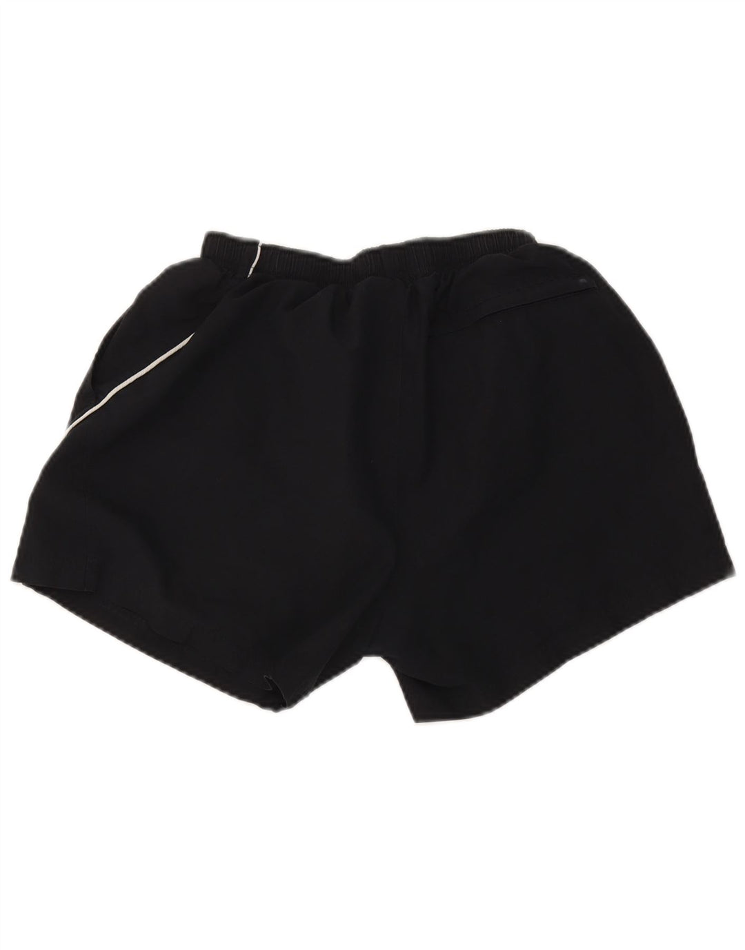 Pantaloni scurti sport Nike pentru femei UK 12 Poliester mediu negru