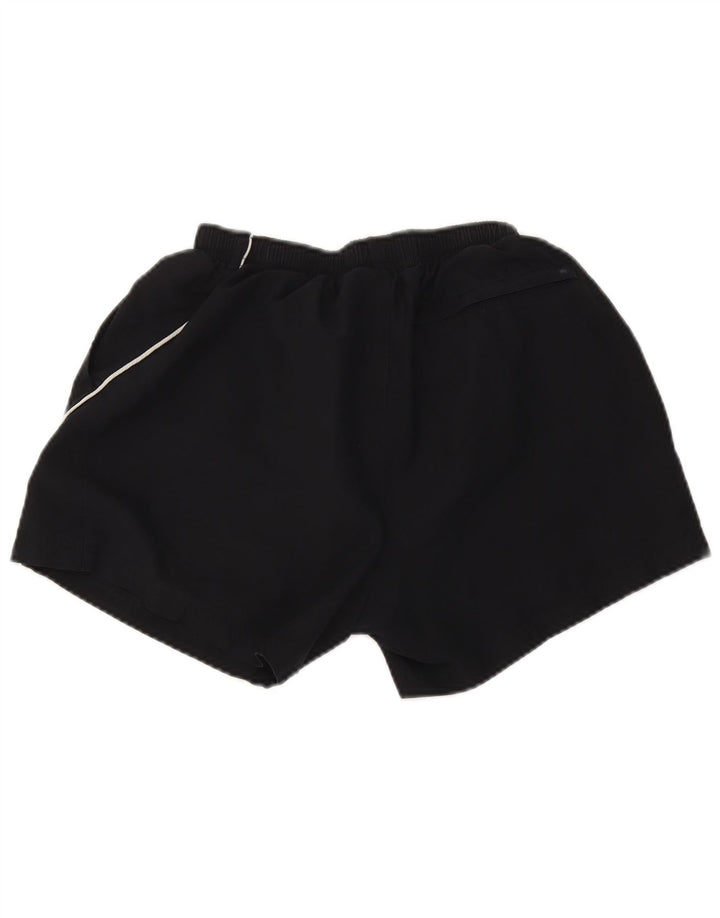 Pantaloni scurti sport Nike pentru femei UK 12 Poliester mediu negru