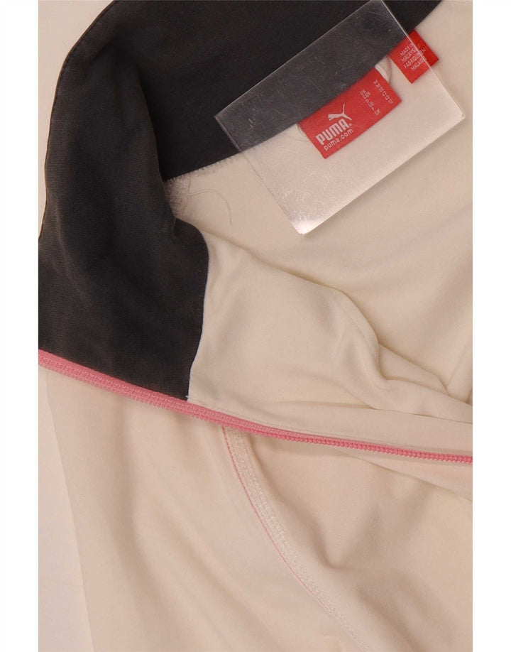 Jachetă de trening Puma pentru femei UK 12 Medium Off White