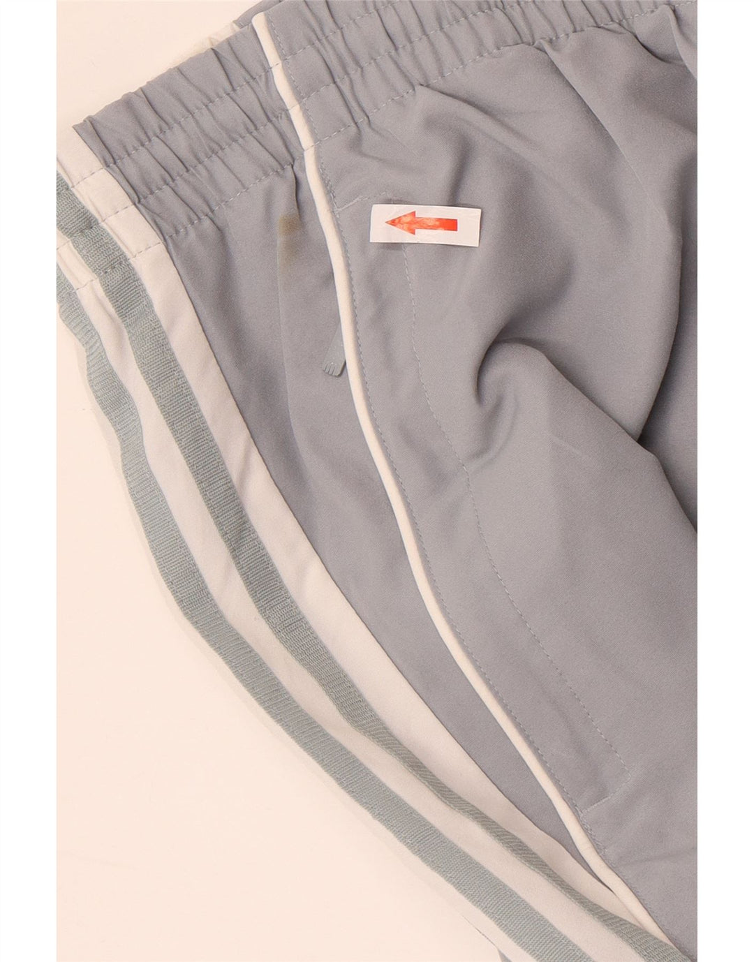 Pantaloni de trening Adidas pentru bărbați, mari, gri, poliester color bloc
