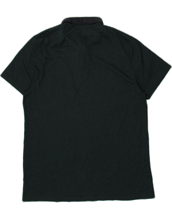 JULES Mens Polo Shirt Large Green Vintage Jules and Second-Hand Jules from Messina Hembry 
