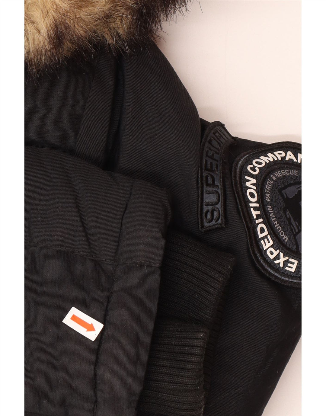 Jachetă Parka Superdry pentru femei UK 12 Medium Black Winter