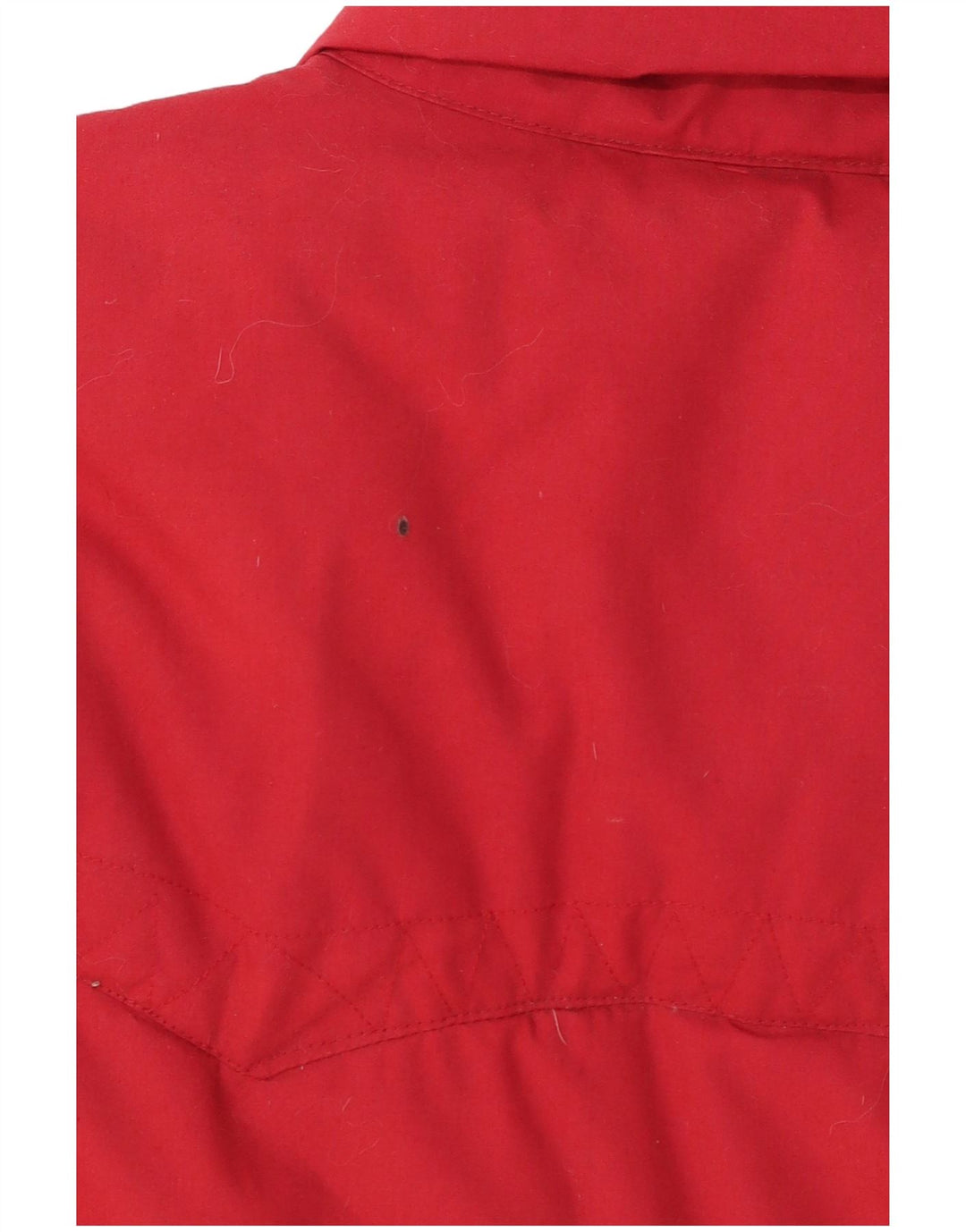 Gilet Căptușit pentru bărbați Vintage UK 40 Poliester roșu mare