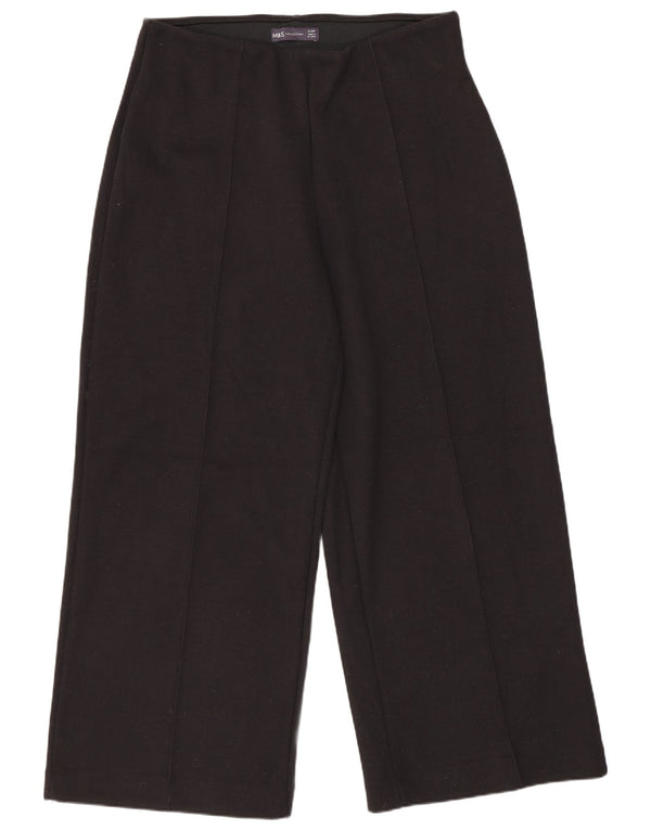 Marks & Spencer Pantaloni scurti casual pentru femei UK 12 Medium W30 L27 Negru