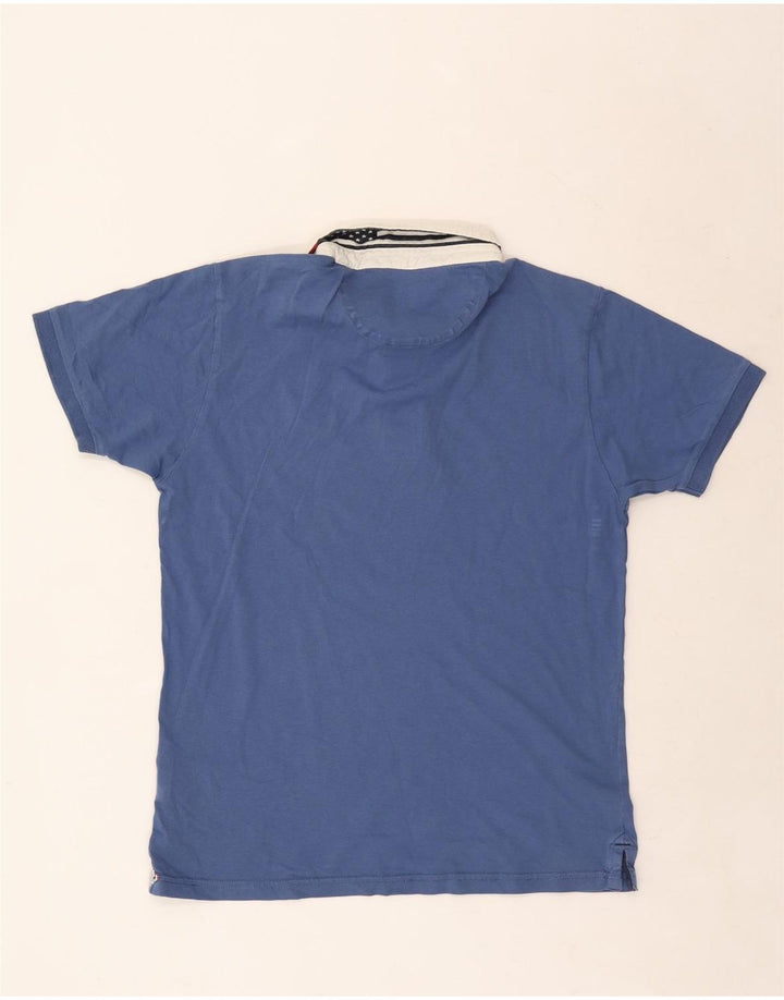 Tricou polo pentru bărbați North Sails, mare, albastru, bumbac color bloc