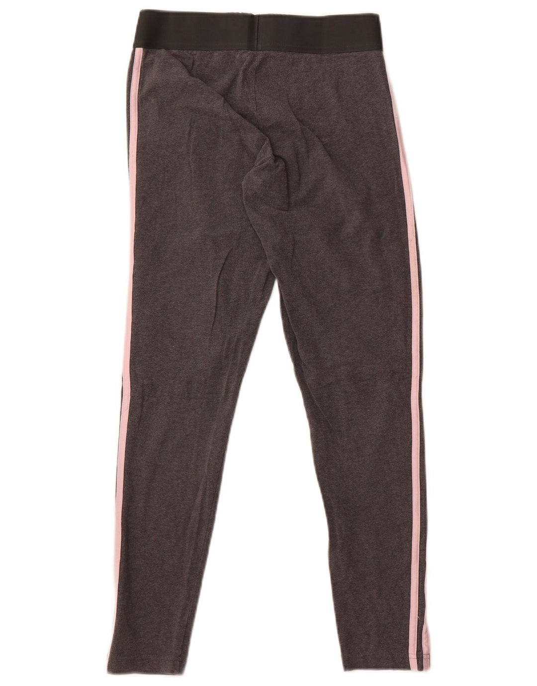 Leggings pentru femei Adidas UK 12, bumbac gri mediu