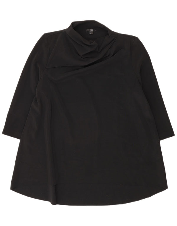 Rochie tunică Cos pentru femei cu mâneci 3/4 UK 14 Poliester mediu negru