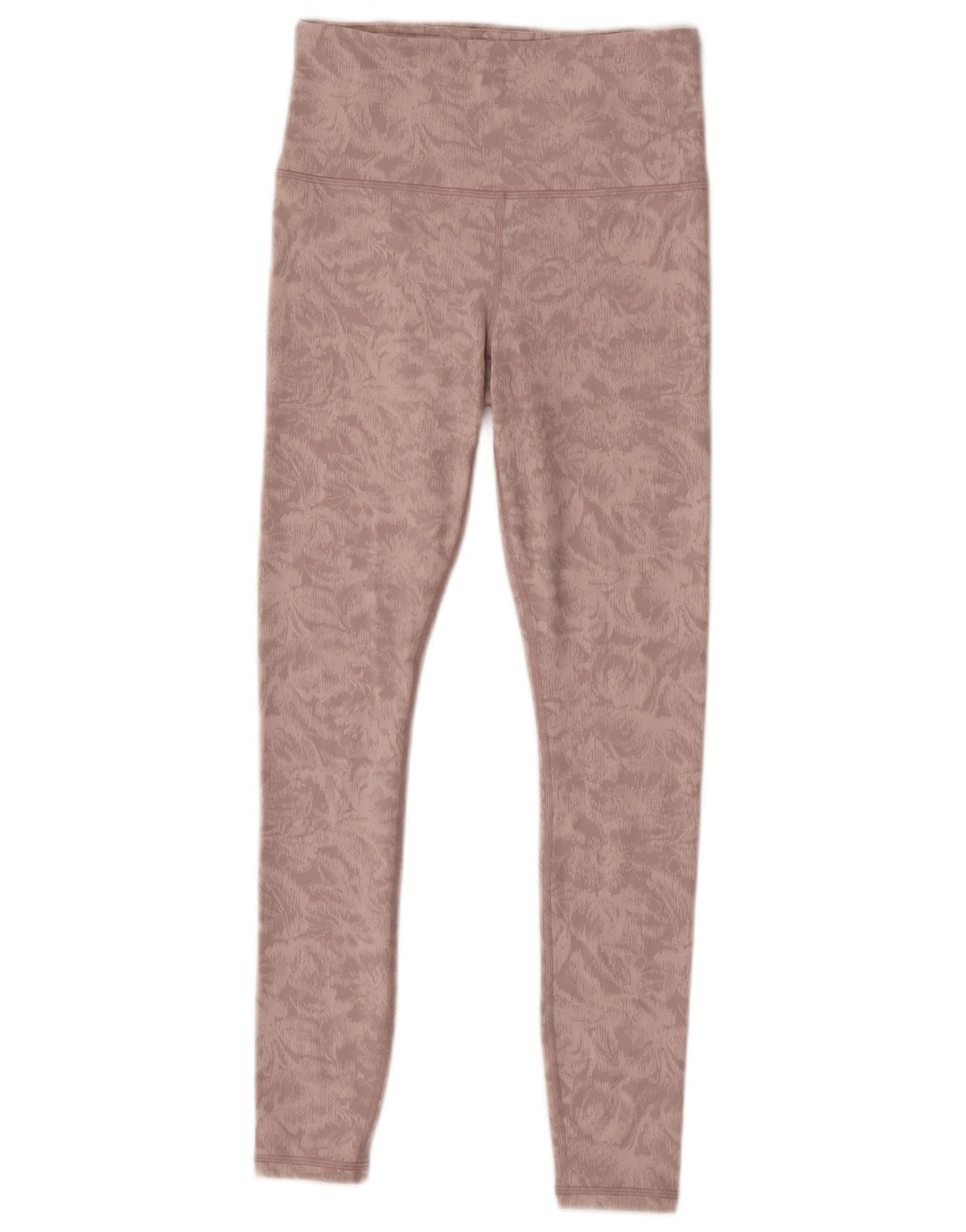 Leggings pentru femei Athleta cu model abstract, UK 8, nailon roz mic