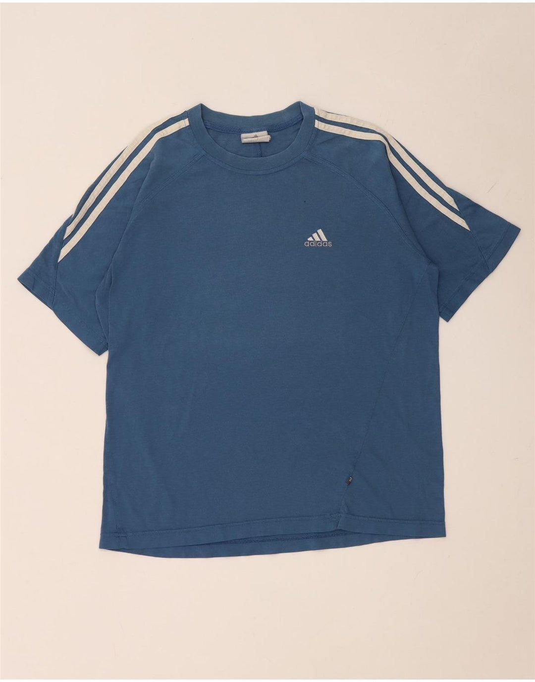 Tricou pentru bărbați Adidas Top mic, albastru, bumbac