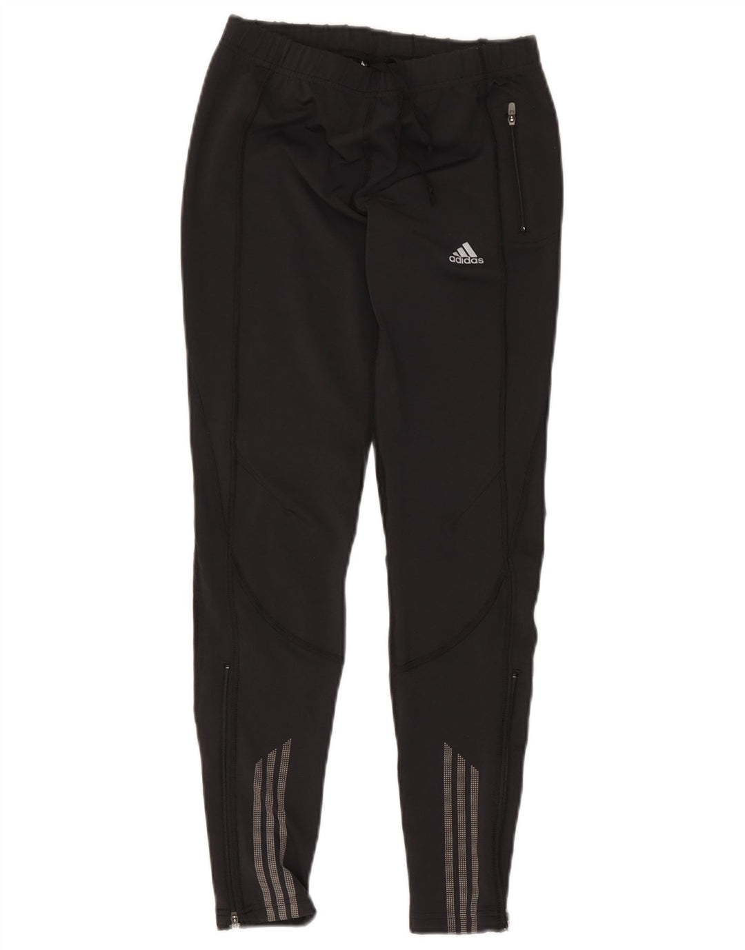 Pantaloni de trening Adidas Climacool pentru femei UK 14 Poliester mediu negru