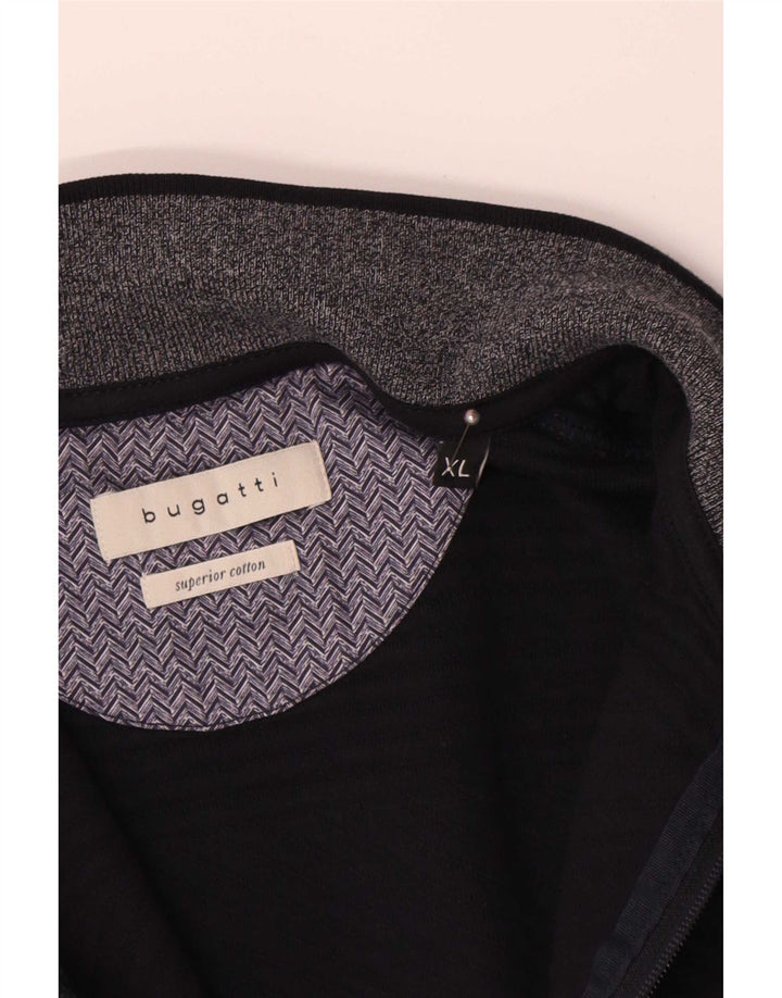 Pulover cardigan pentru bărbați Bugatti XL Bumbac bleumarin