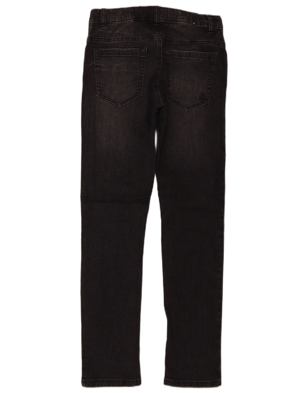 Blugi slim pentru baieti Benetton 11-12 ani 2XL W28 L30 bumbac gri