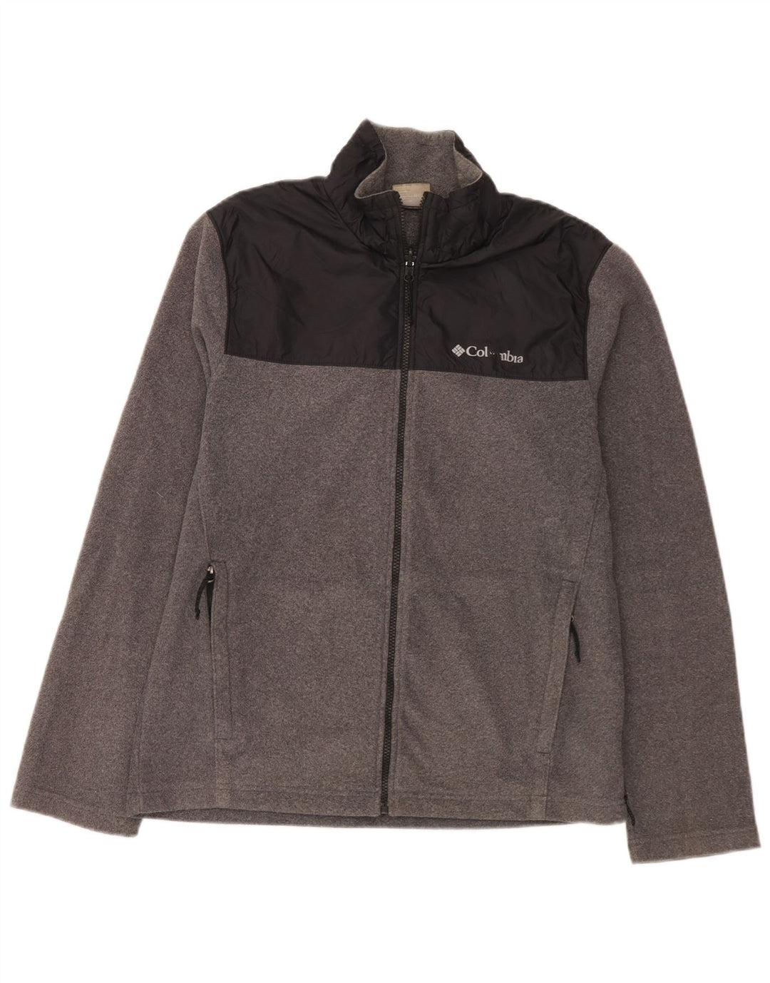 Jachetă fleece Columbia pentru bărbați UK 38 Medium Gri Poliester color bloc