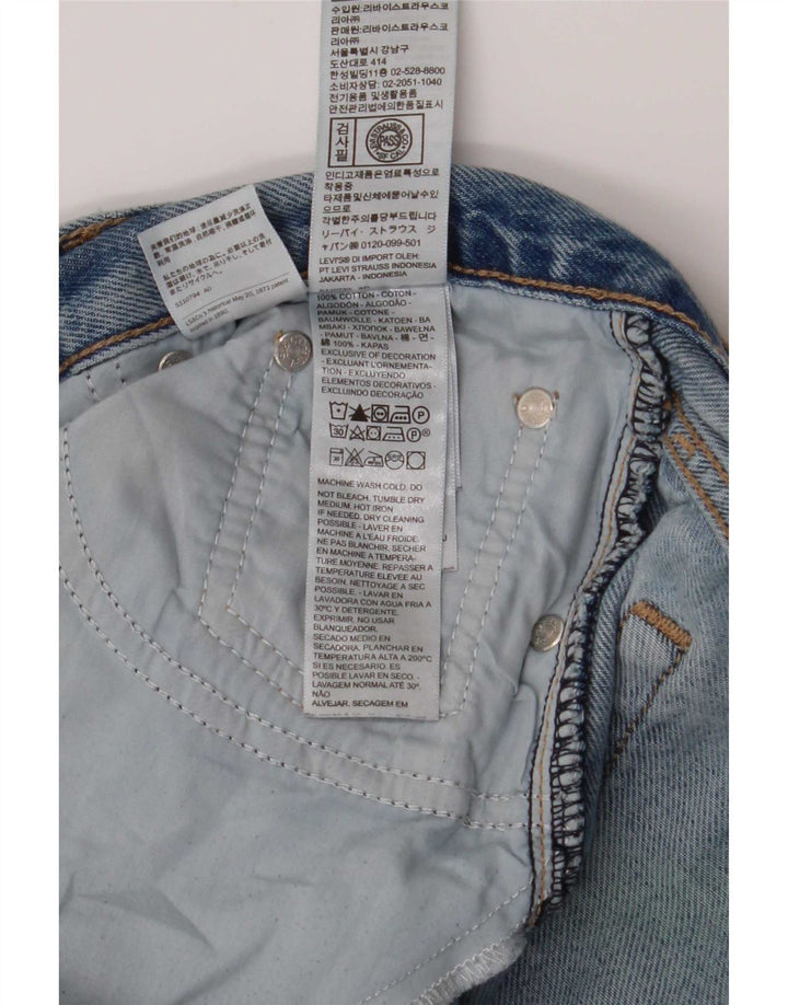 Blugi Levi's pentru femei Distressed Bootcut W29 L33 Bumbac albastru