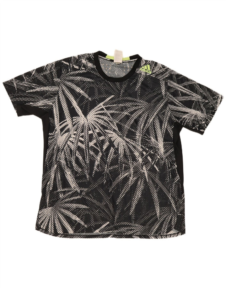 Tricou pentru bărbați Adidas Top 2XL Negru Poliester Floral