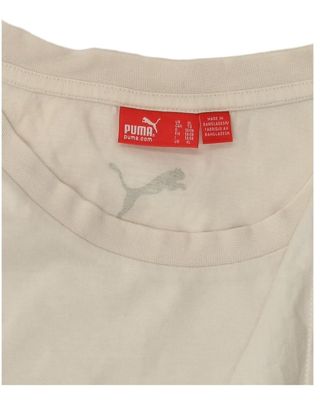 Tricou cu mânecă lungă Puma pentru bărbați, XL, alb